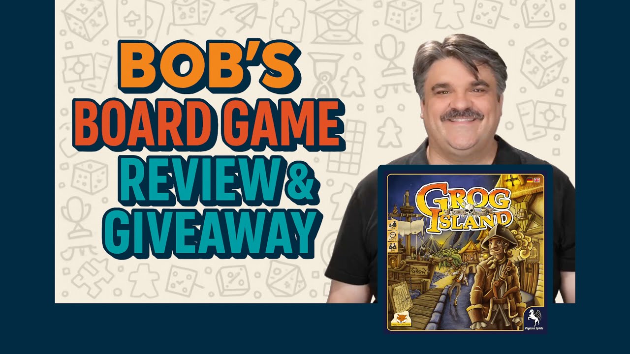 Grog Island Review & Giveaway | A Groggy Morning with a Great Pirate Game