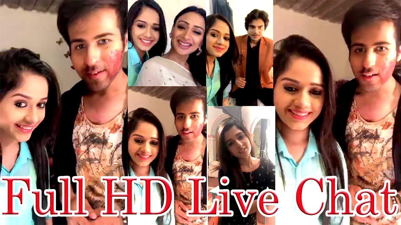 Jannat Zubair with Ritvik Arora Full HD Live Chat || colorstv || Tu Aashiqui Team #2017 New
