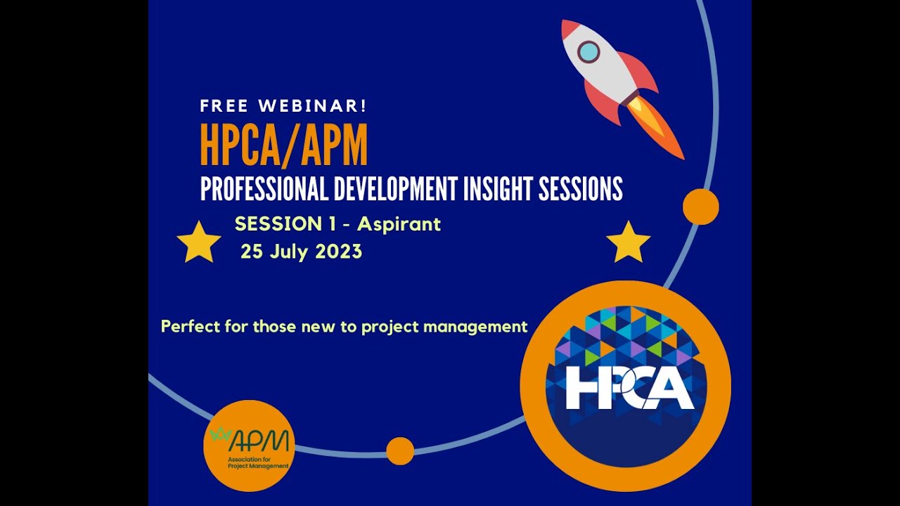 HPCA APM Professional Development Insight Session 1, Aspirant,  25 July 2023