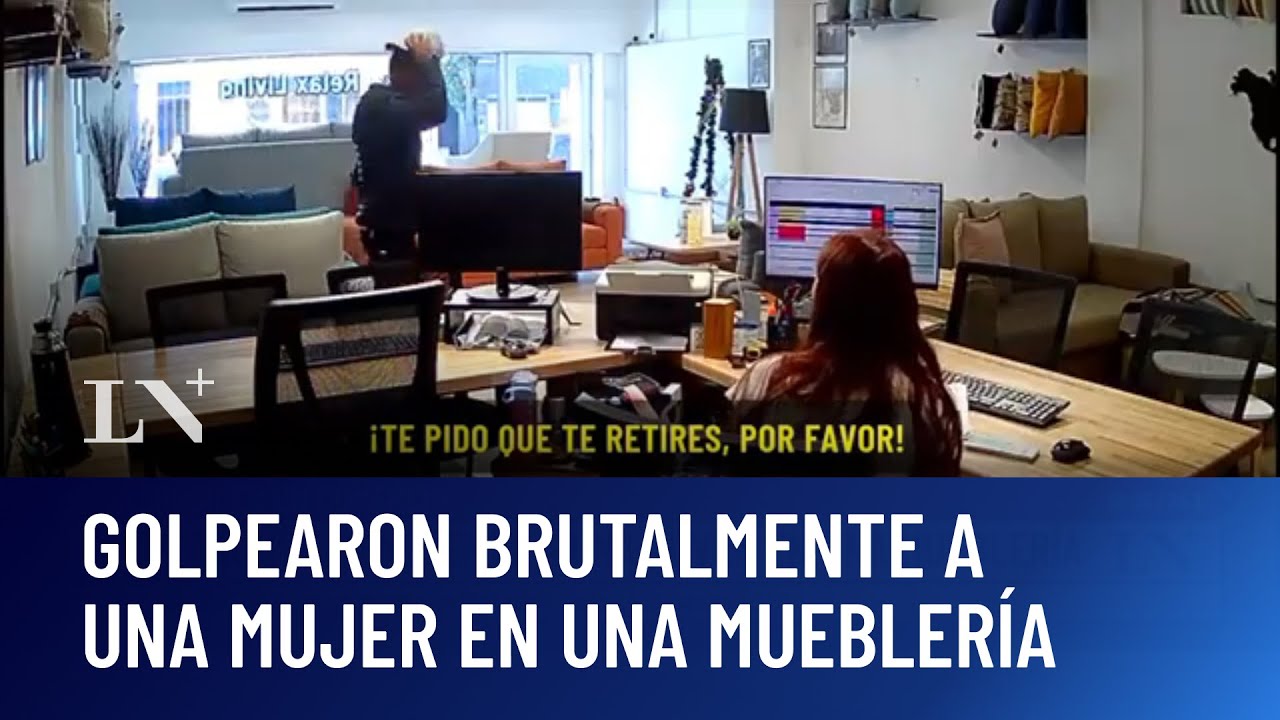 Horror en un comercio: brutal agresi&oacute;n a una empleada en su lugar de trabajo