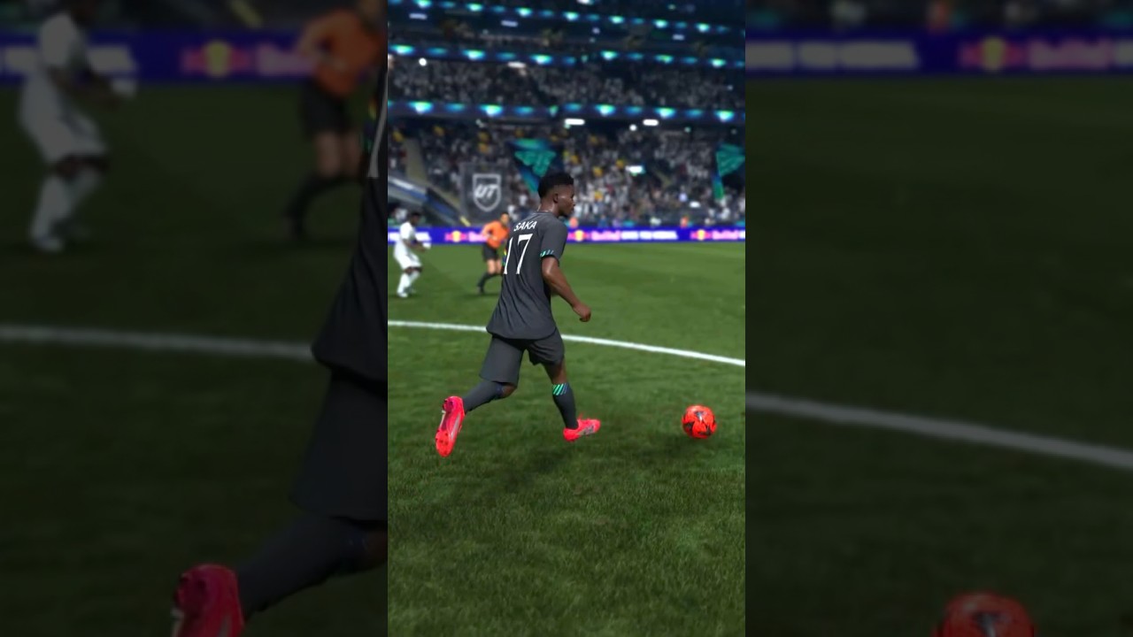 SAKA HUMILIATING DEFENDER 🥵😱 #fc26gameplay #fc26 #saka #shortsfeed #shortsviral