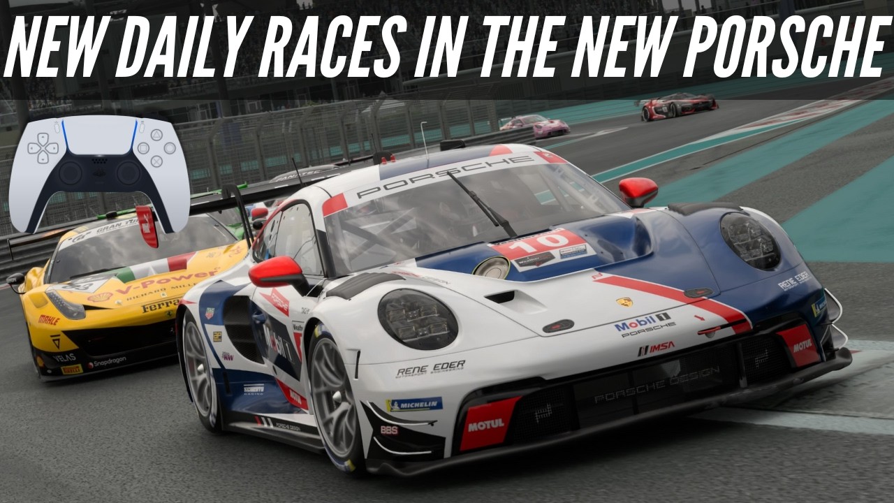 Gran Turismo 7: New Daily Races In The New Porsche LIVE