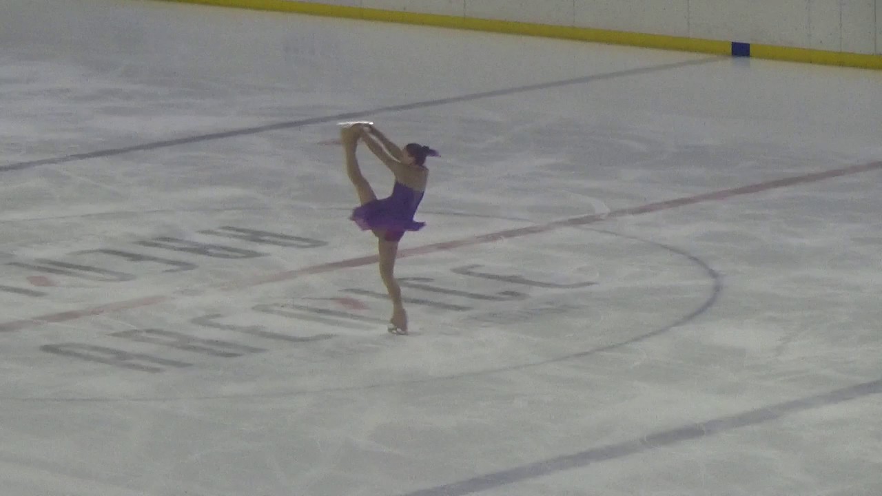 patinage artistique  championnat de France junior cergy 2017 Alizée Crozet