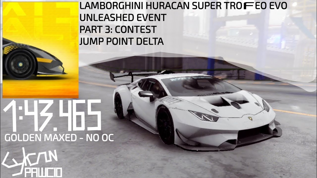 Asphalt Legends - Huracan Super Trofeo Evo: Contest - Jump Point Delta - 1:43.465 (Gold - No OC)