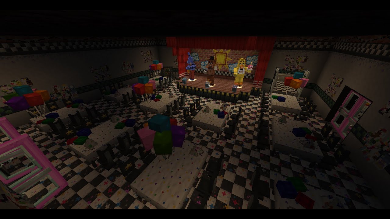 Freddy Fazbear Pizza in minecraft (a modo mio)