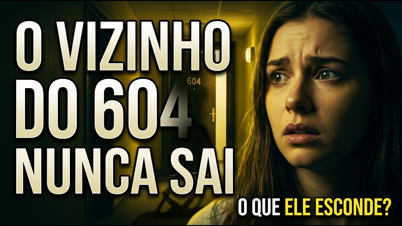 SOMBRAS DO COTIDIANOO  vizinho do 604 nunca sai do apartamento