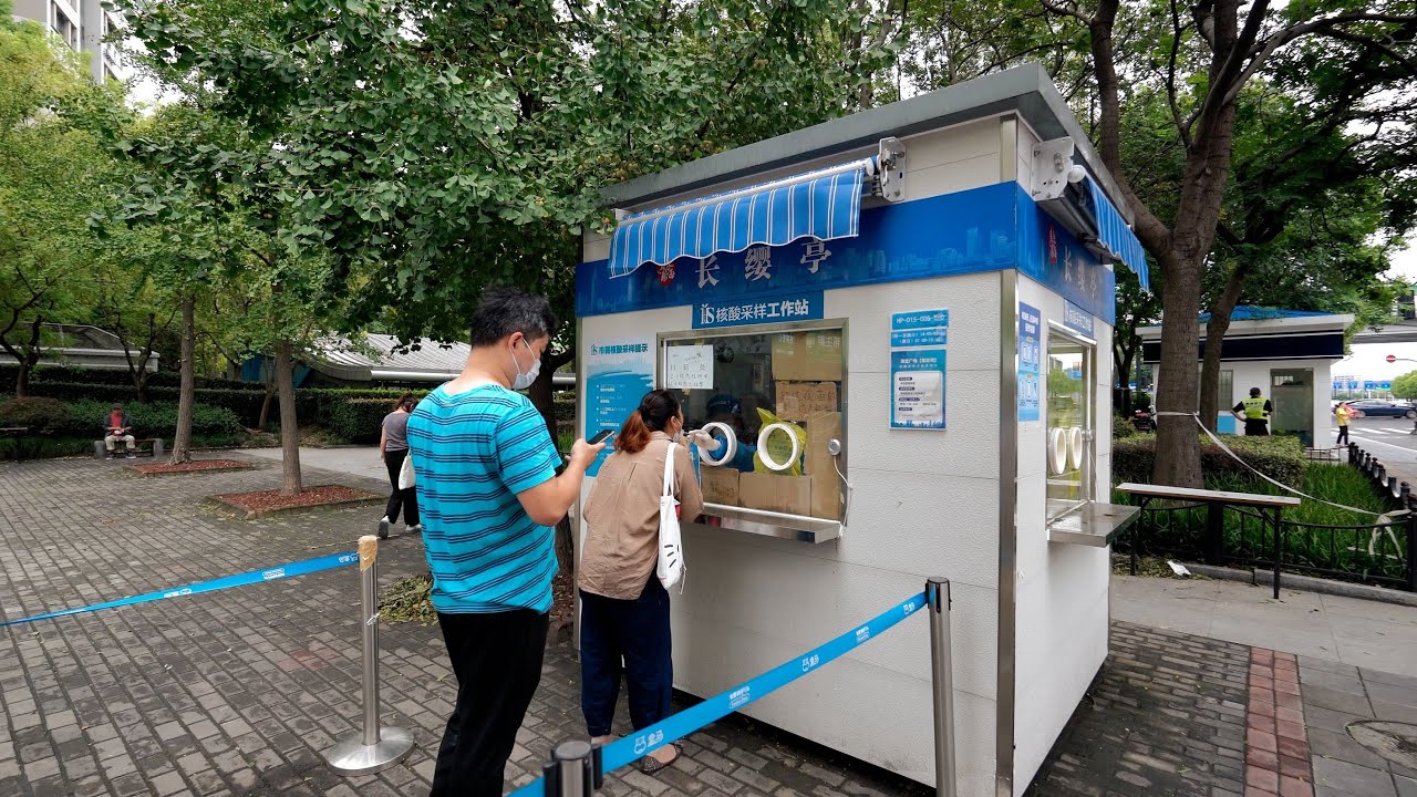 【Shanghai Walking Tour 2022】Xietu Rd（E）→Xizang Rd（S）【4K】CHINA