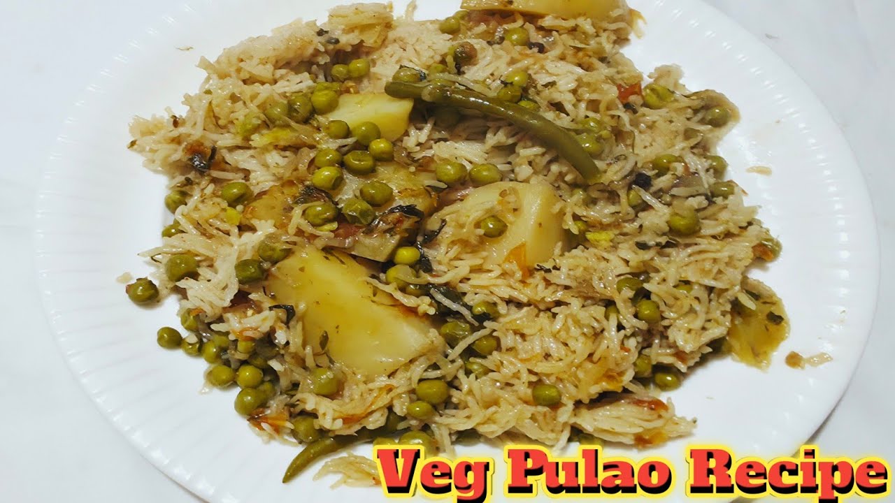 Sirf 30 Minut Mein Bankar Taiyar Veg Pulao Kukar Mein Banaen Veg Pulao @Cookwithaasifa 