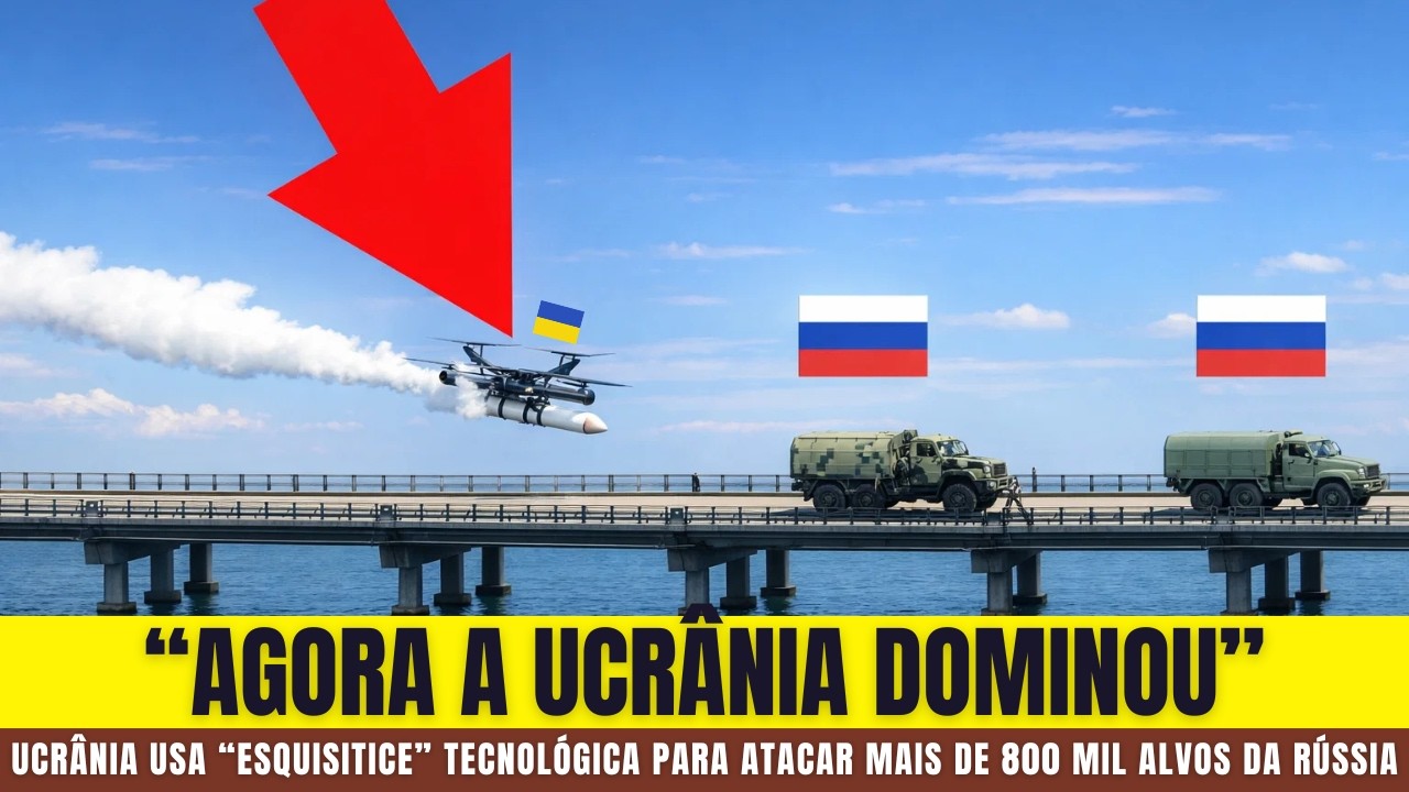 Estratégia ASSUSTADORA da Ucrânia Deixa Moscou em Alerta