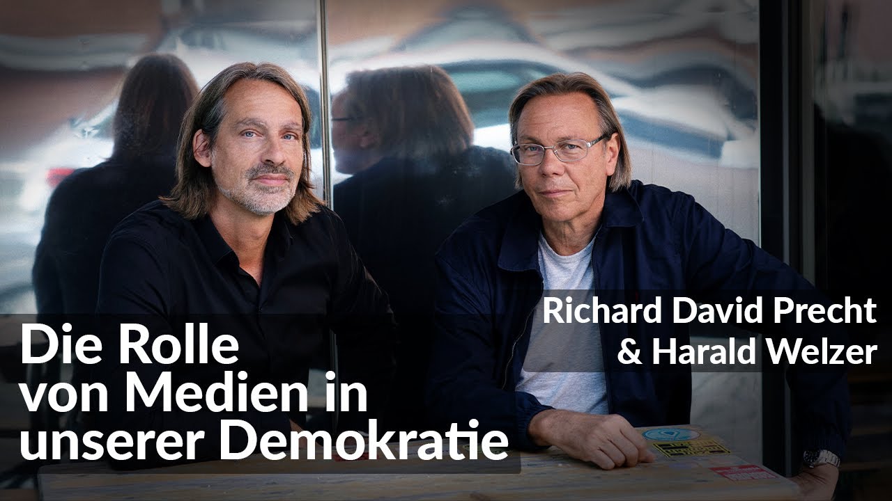Die Rolle von Medien in unserer Demokratie | Richard David Precht & Harald Welzer | 30-Minuten-WG