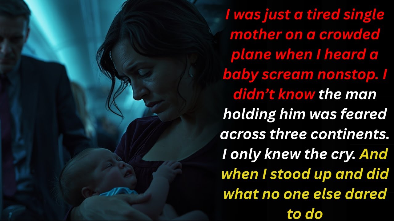 A Single Mom Calmed a Crying Baby on a Plane Then Discovered a Dark Family Secret .