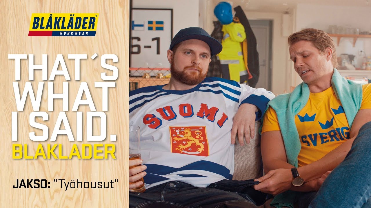 TV Commercial Ice Hockey World Championship 2019 - Ty&ouml;housut (Trousers)