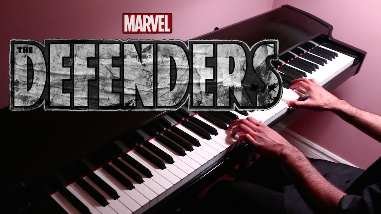 The Defenders - Main Theme - Piano