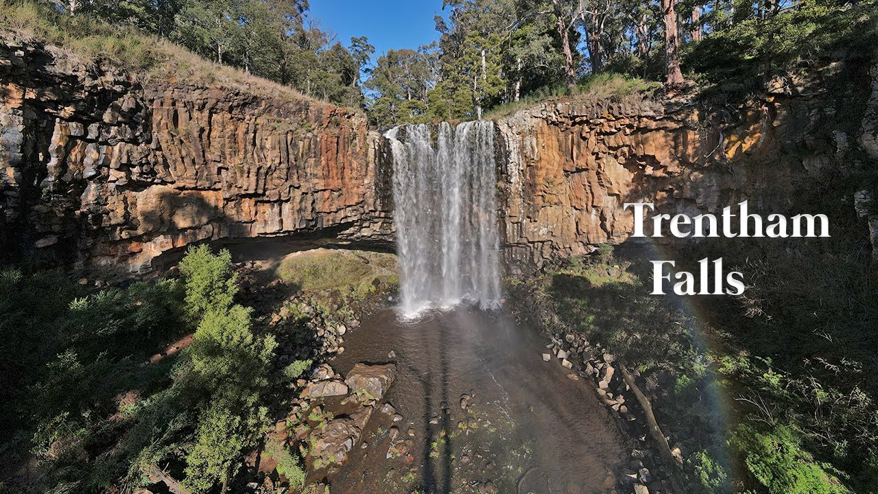Trentham Falls by Drone