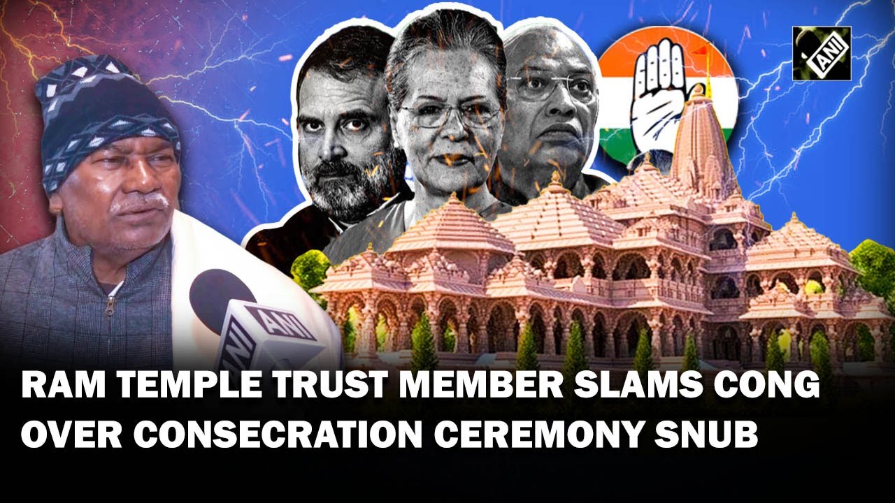 Ram Janmabhoomi Trust’s Kameshwar Chaupal slams Cong for calling ‘Pran Pratishtha’ a political event