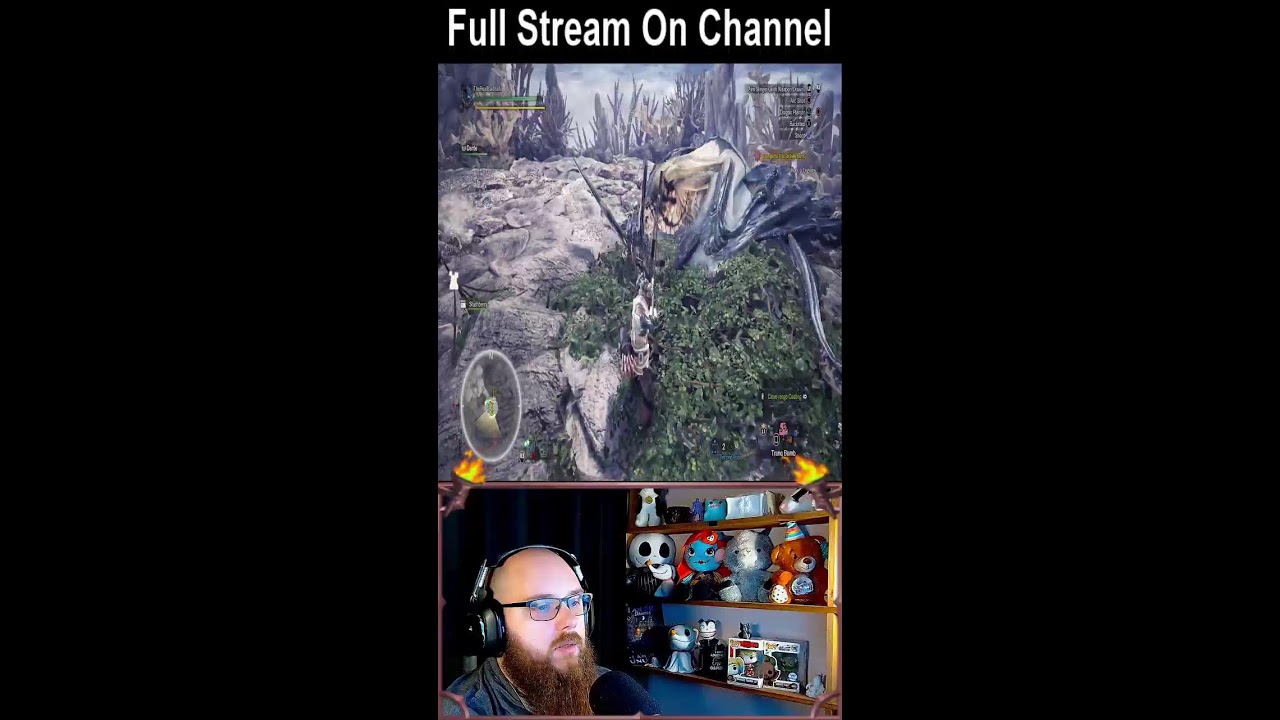 Playing Monster Hunter World, Things Are Starting To Get Harder | Vertical Live