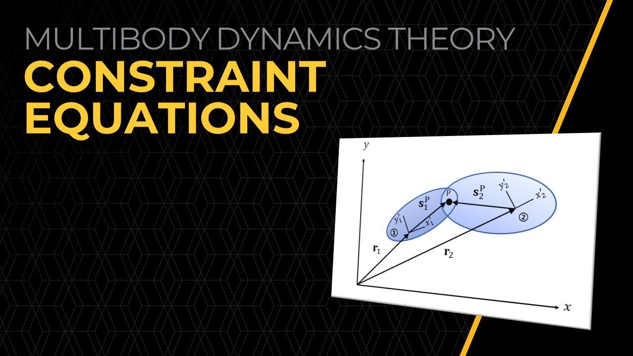 Constraint Equations &mdash; Lesson 2