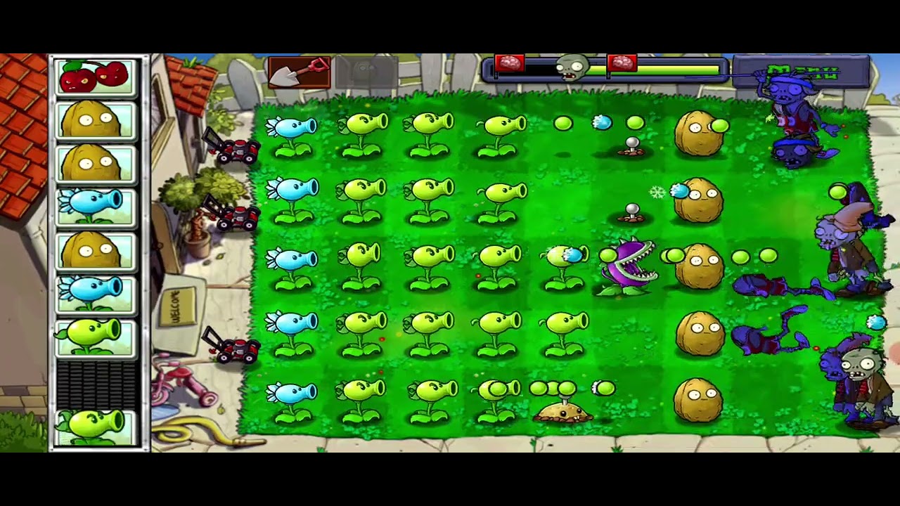 PvZ ADVENTURE 2 (DAY) LEVEL 10