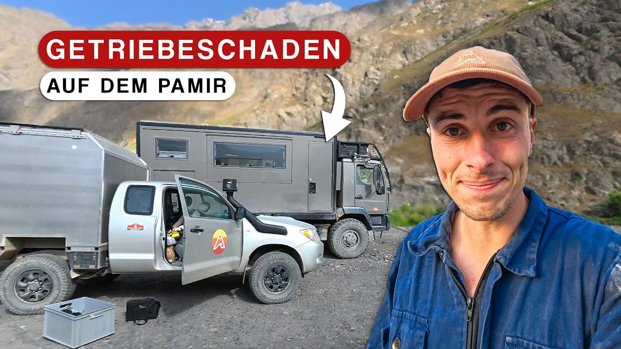 Getriebeschaden an der Afghanischen Grenze (Pamir Highway)