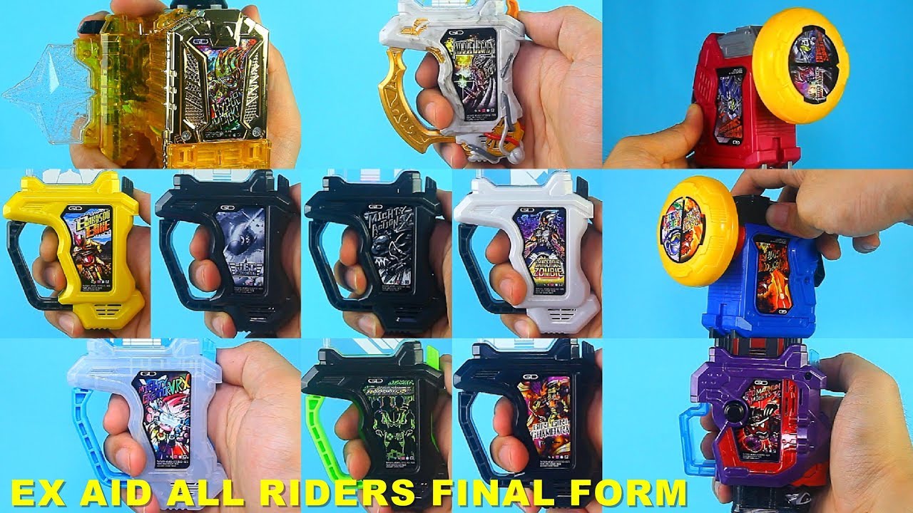 Kamen Rider EX AID ALL RIDERS FINAL FORM オール ファイナルフォーム 仮面ライダーエグゼイド ゲーマドライバー バグルドライバー 가면라이더 이그제이드