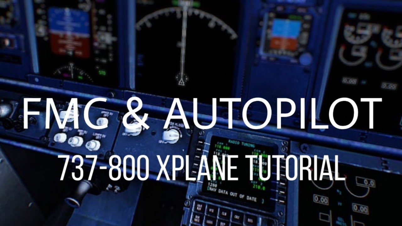 Полное и лëгкое обучение FMC & Разбор панели автопилота [Xplane mobile] #1