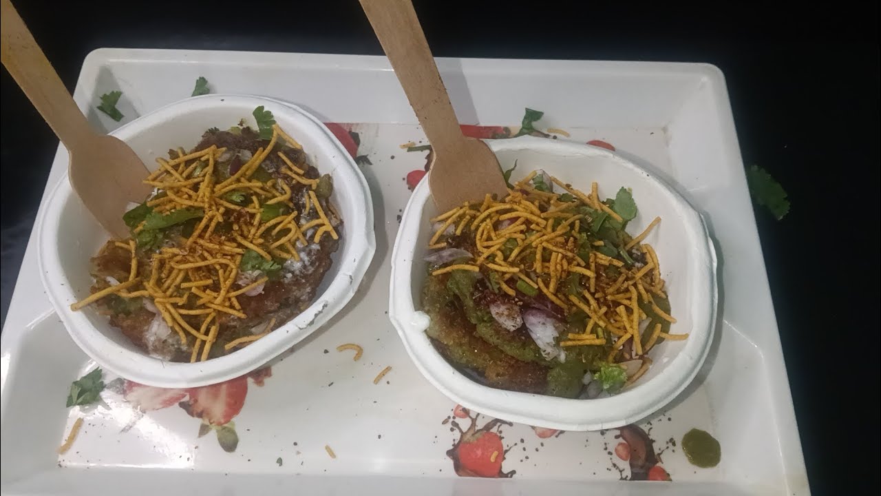 Tikki chat #viral #video #food #recipe 