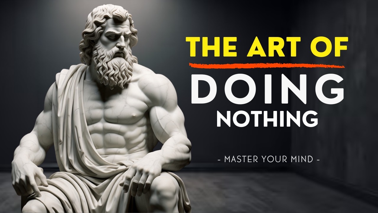 The Ancient Secret to Doing Nothing — And Why the Stoics Said It Was the Greatest Power