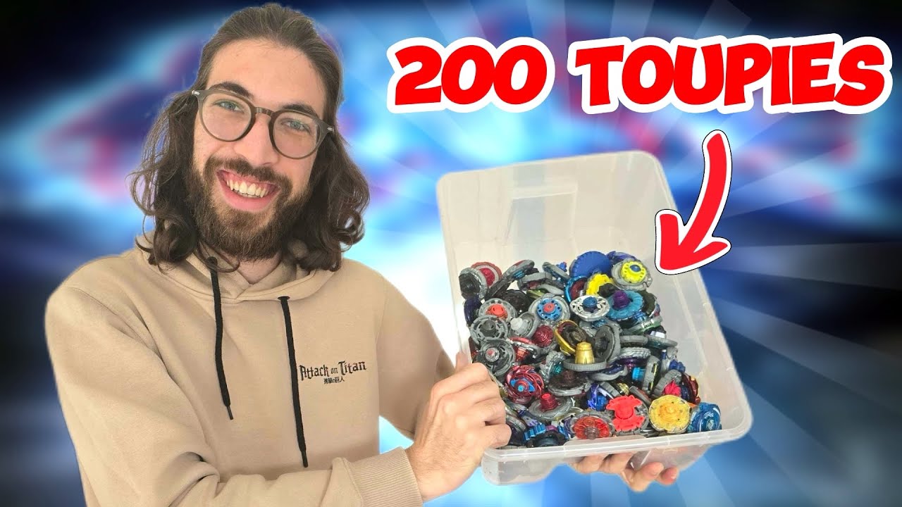 TOUTE MA COLLECTION BEYBLADE MÉTAL (avec la toupie la plus chère !)