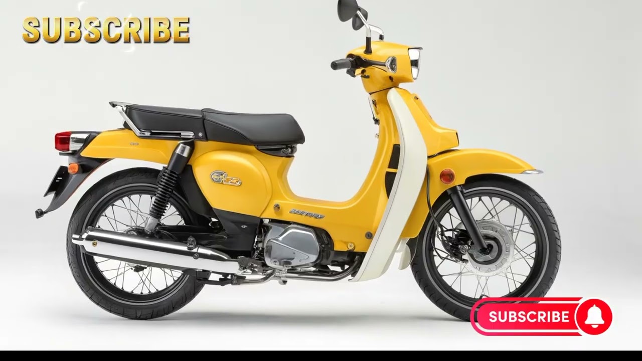 🔥 2025 Honda Super Cub – The Iconic Scooter Just Got a SHOCKING Upgrade! 😱🚀
