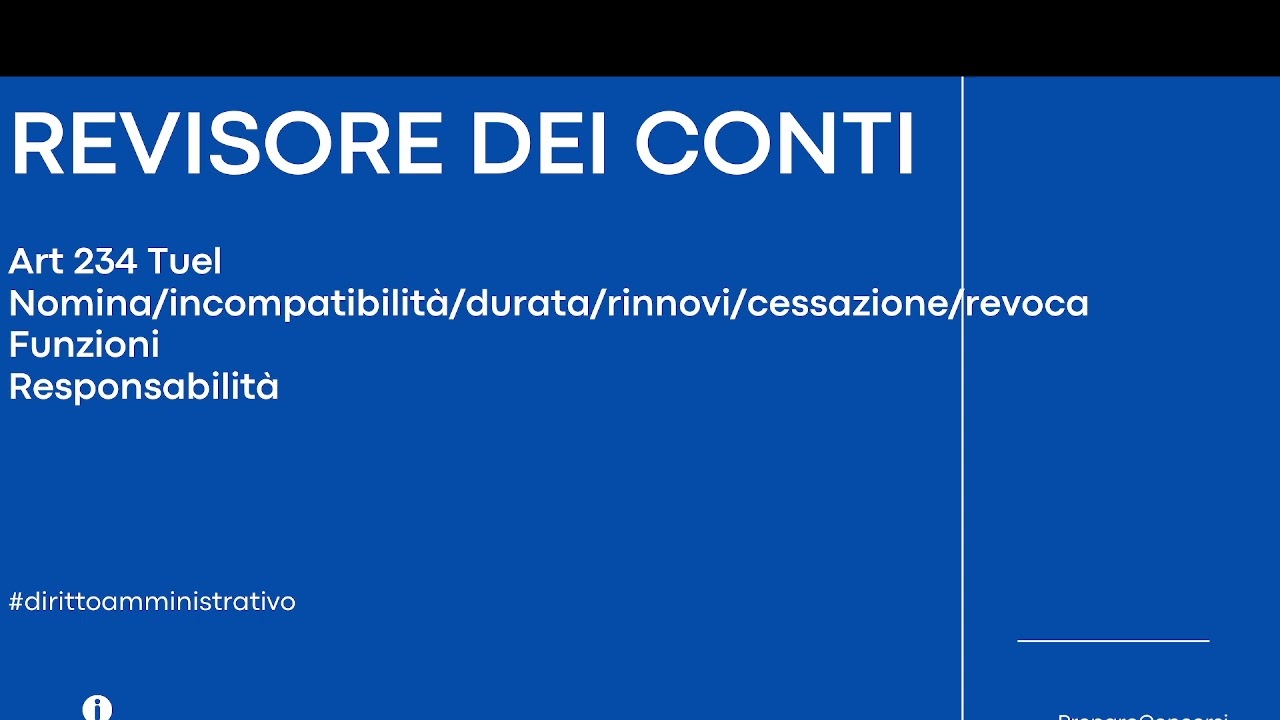 Il Collegio dei revisori dei Conti
