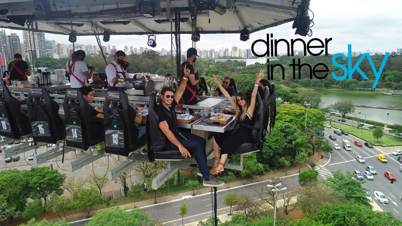 DINNER IN THE SKY BRASIL - Restaurante nas alturas