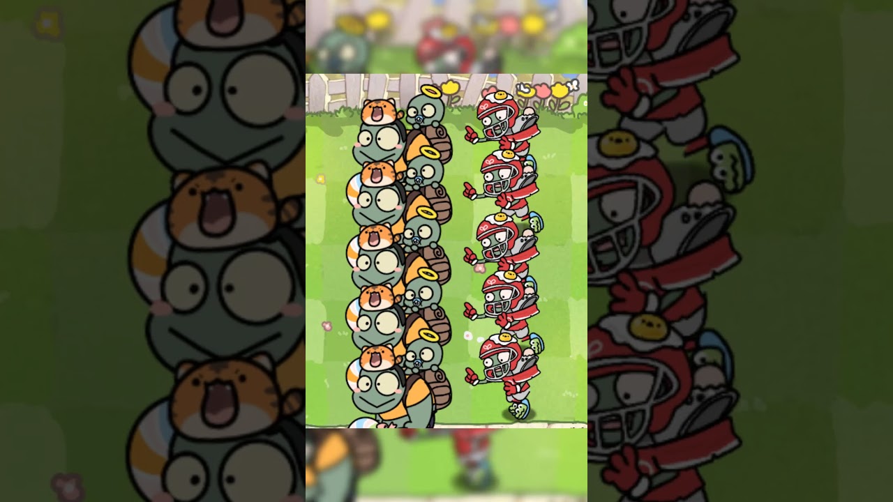 Fat Tiger Zombie Betrays His Species - Plants vs Zombies Kindergarten #shorts #pvz #pvzhacks