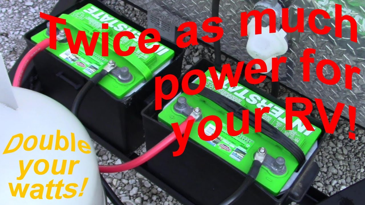 Add a 2nd RV Battery