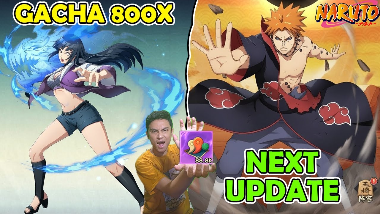 GACHA SUPER HOKI! Persiapan Next Update PAIN Dan Awakening HINATA - AKATSUKI NINJA TALE