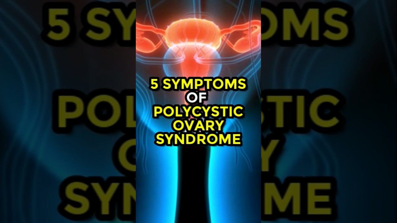 5 Symptoms Of PCOS #pcos #ytshorts
