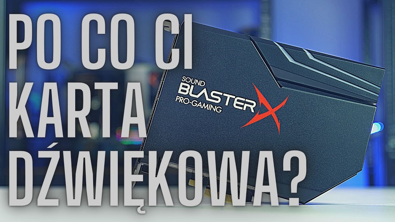 Karta dźwiękowa Sound Blasterx AE-5 plus | Warto?