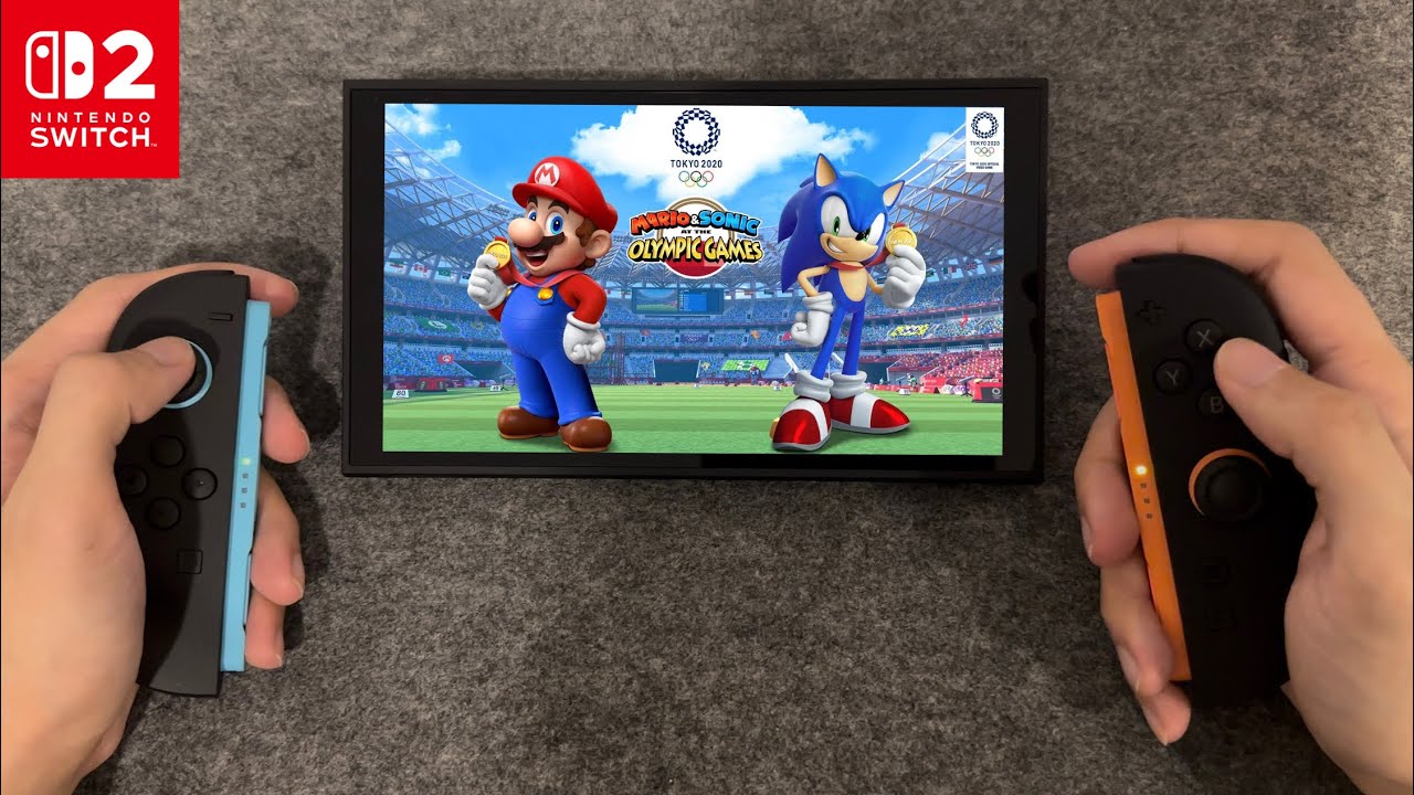Mario & Sonic at the Olympic Games Tokyo 2020 Nintendo Switch 2 Gameplay