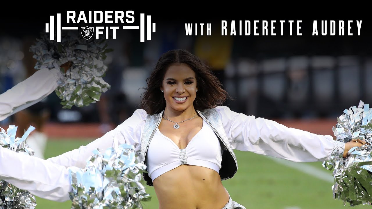 Raiderette Audrey&rsquo;s 25-Minute Full Body Workout (No Equipment) | Raiders Fit