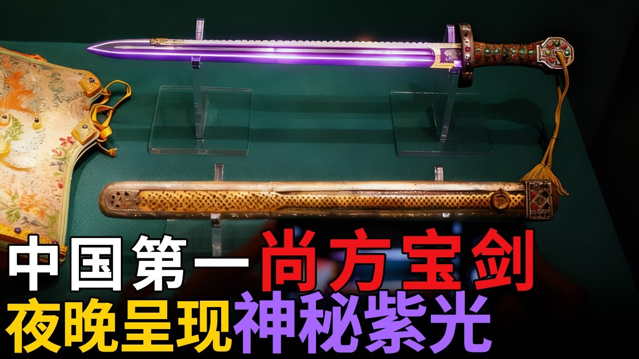 中国第一尚方宝剑，夜晚呈现神秘紫色，寒气逼人，乾隆皇帝不离身，可调动百万大军 【瑰宝】