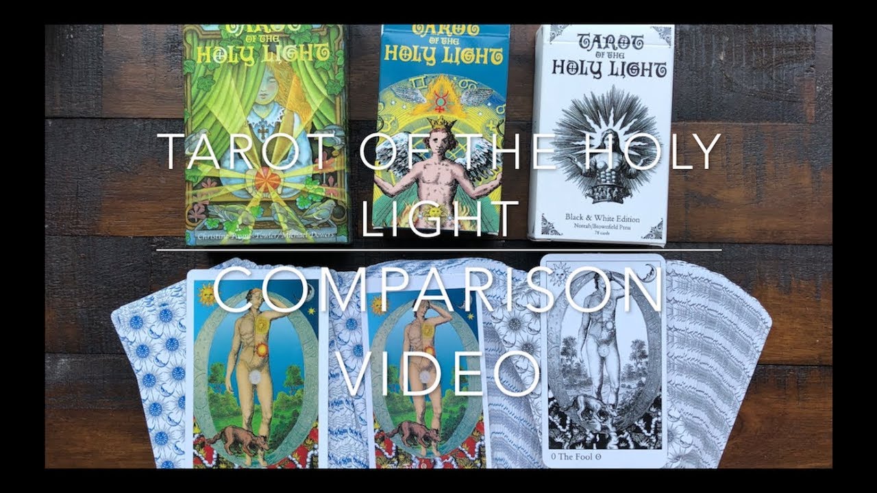 Tarot Of The Holy Light Comparison Video