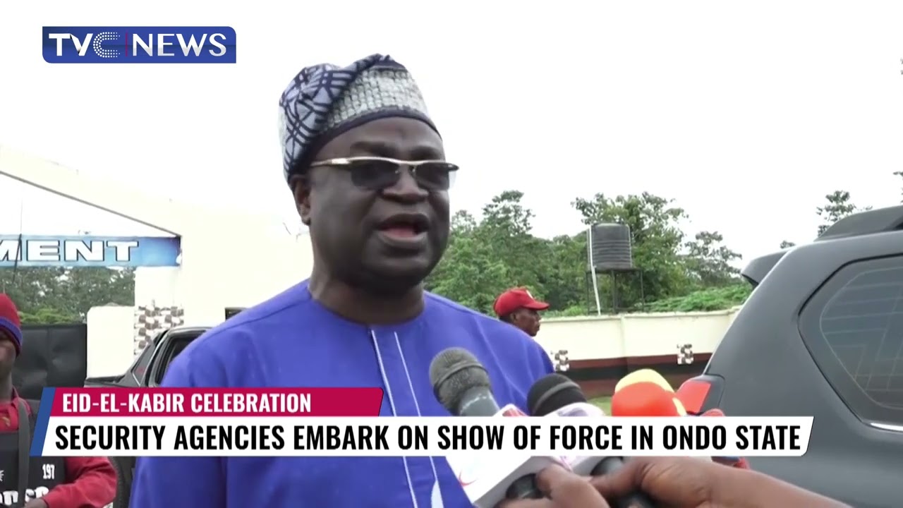 Security Agencies Embark On Show Of Force In Ondo State