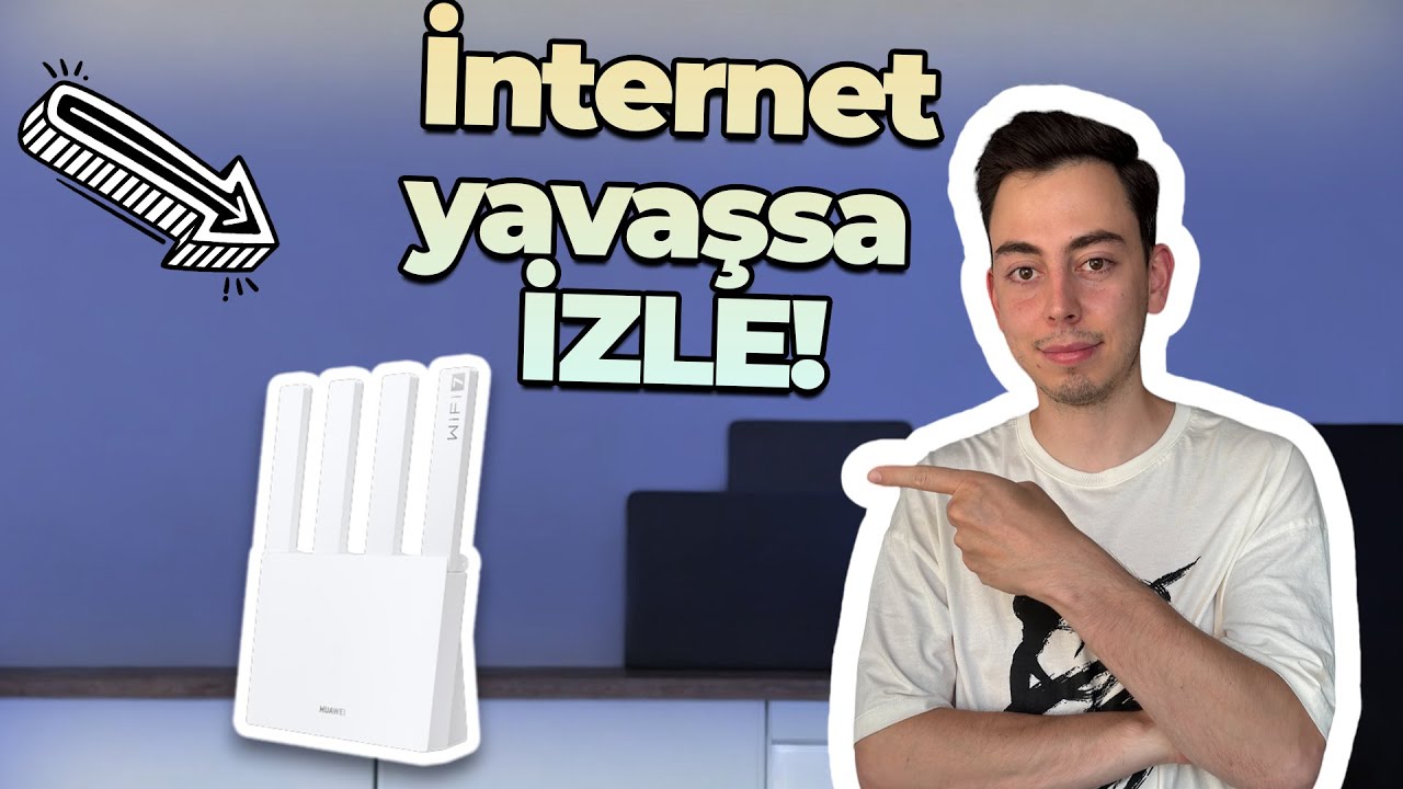 İNTERNET YAVAŞSA İZLE! Huawei BE3 Wi-Fi 7 Router!