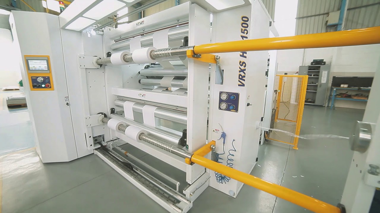 VRXS HD Cortadeira Rebobinadeira com Eixos Diferencias Heavy Duty Vemax