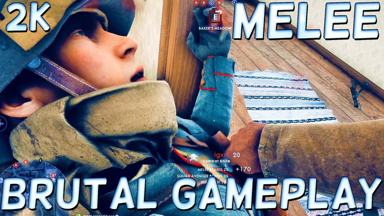 Battlefield 1 New Melee Weapons QUICK and EASY - Battlefield 1 WARNING BRUTAL GAMEPLAY! Part 2