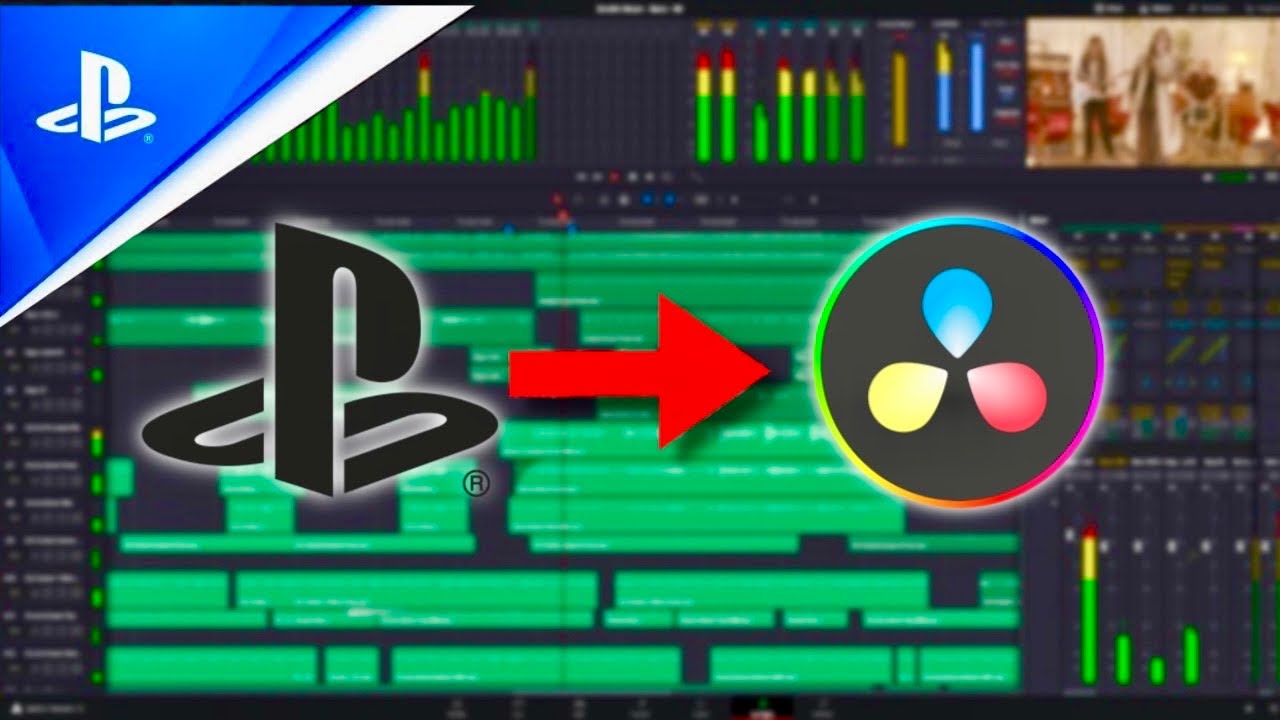How To Edit PlayStation Footage On Davinci Resolve