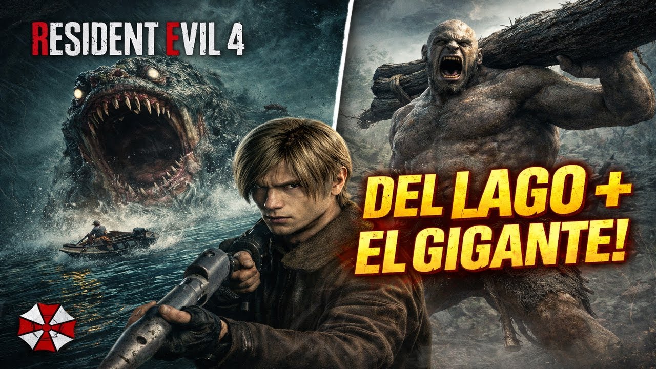Resident Evil 4 — Batalhas Insanas: Del Lago + El Gigante!