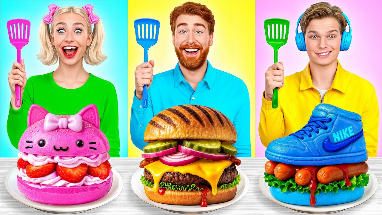 Me vs Dad Cooking Challenge for Mom | Fantastic Food Hacks by Multi DO Challenge