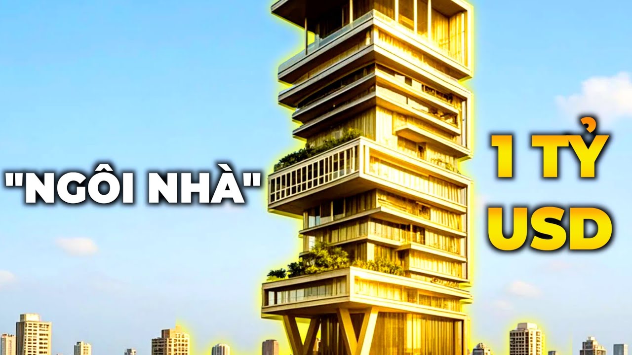 1 Tỷ Đô Xây Dựng, 600 Nhân Sự, 50 Thầy Tu…Cho 1 ‘Tổ Ấm’ Đắt Nhất Hành Tinh Của Gia Tộc Ambani