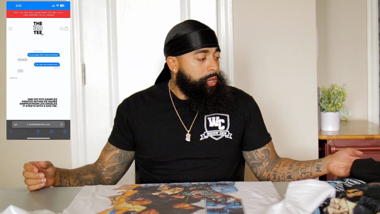 40 Dollar T Shirt Review from Superline Wholesale
