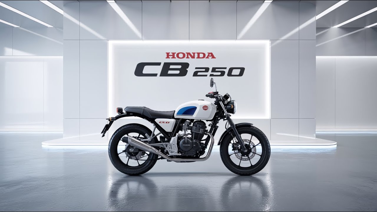 Первый взгляд на Honda CB 250 2026 года &ndash; идеальный мотоцикл для города и трассы.